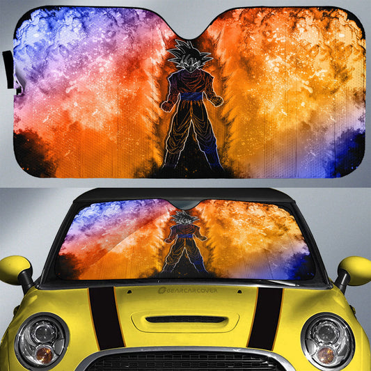 Goku Car Sunshade Custom Anime Car Accessories - Gearcarcover - 1