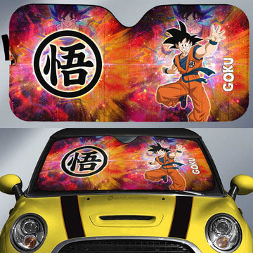 Goku Car Sunshade Custom Dragon Ball Anime Car Accessories - Gearcarcover - 1