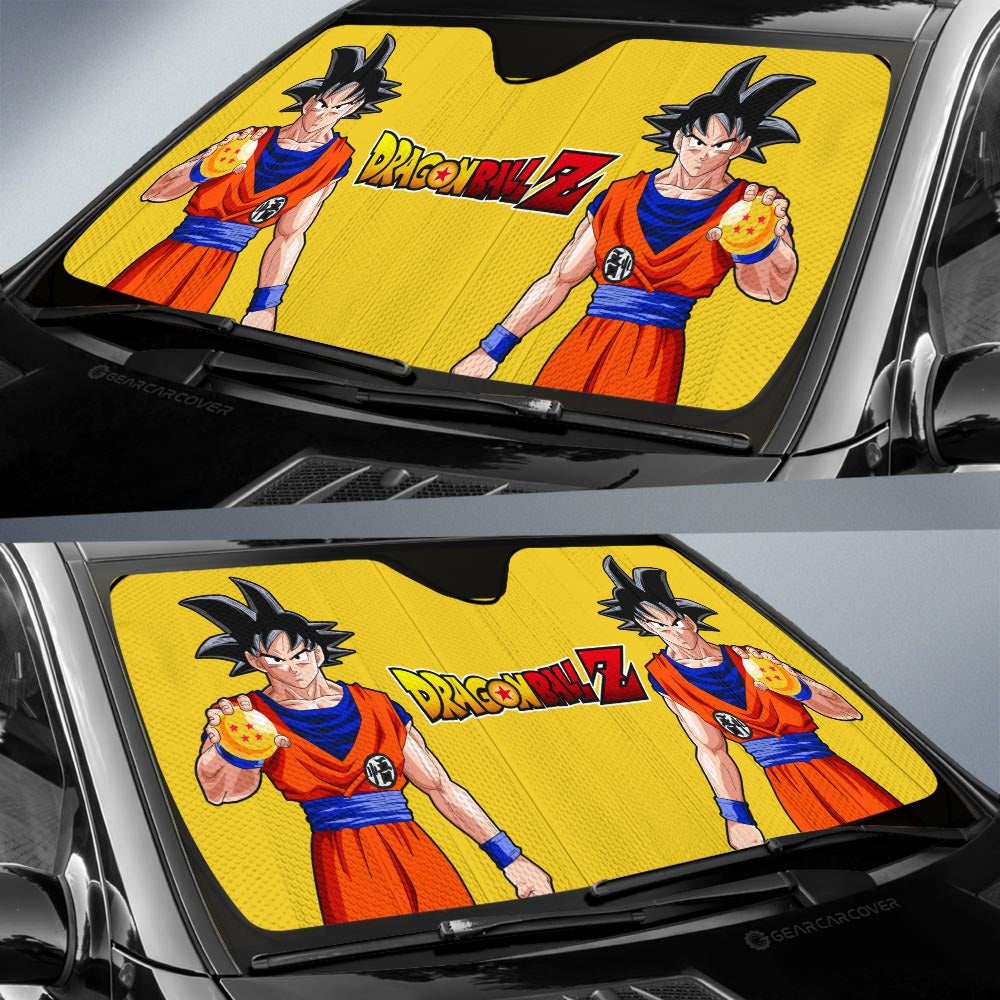 Goku Car Sunshade Custom - Gearcarcover - 2