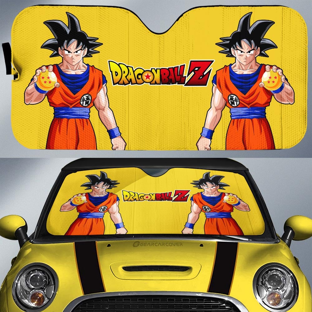 Goku Car Sunshade Custom - Gearcarcover - 1