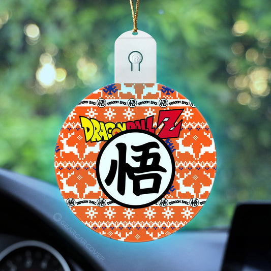 Goku Kanji Led Ornament Custom Car Decorations - Gearcarcover - 2