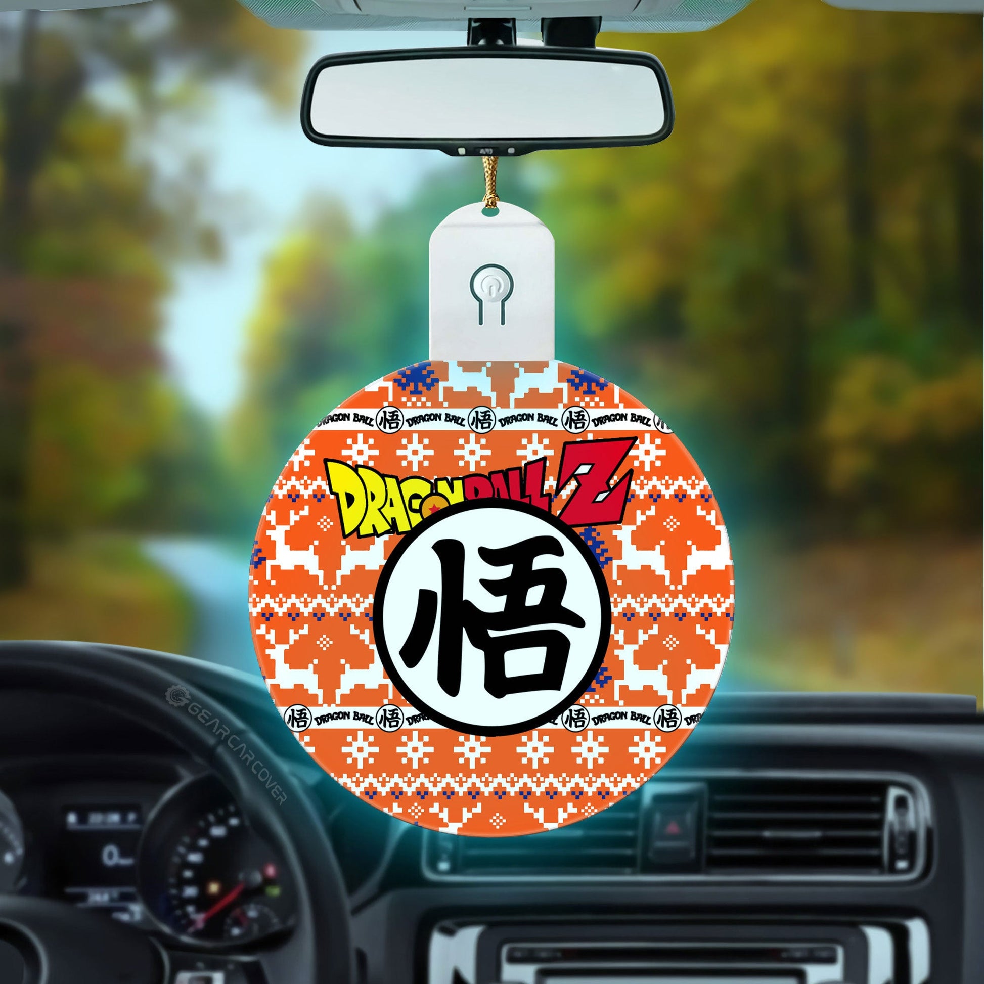 Goku Kanji Led Ornament Custom Car Decorations - Gearcarcover - 3