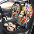 Goku Luffy Car Seat Covers Custom Main Hero Anime Car Accessories - Gearcarcover - 2