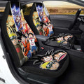 Goku Luffy Car Seat Covers Custom Main Hero Anime Car Accessories - Gearcarcover - 1