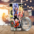 Goku Luffy Tumbler Cup Custom Main Hero Anime Car Accessories - Gearcarcover - 1