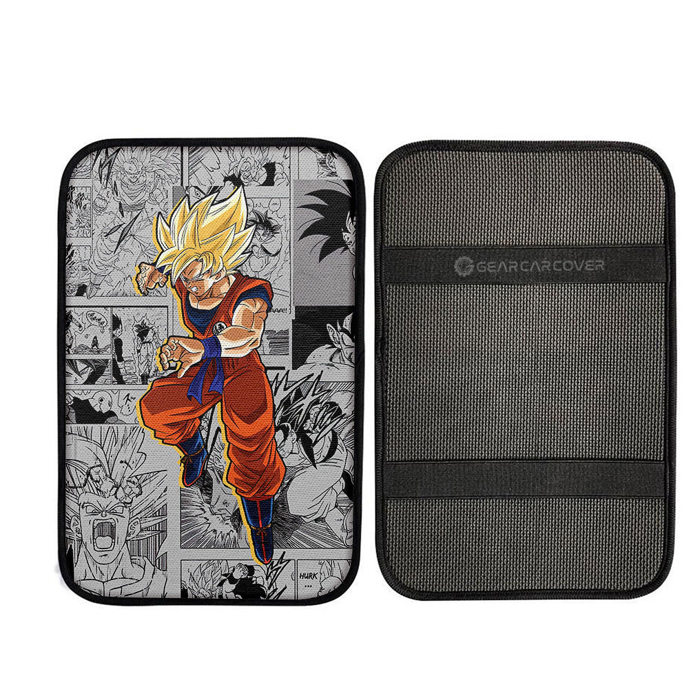 Goku SSJ Car Center Console Cover Collection - Gearcarcover - 2