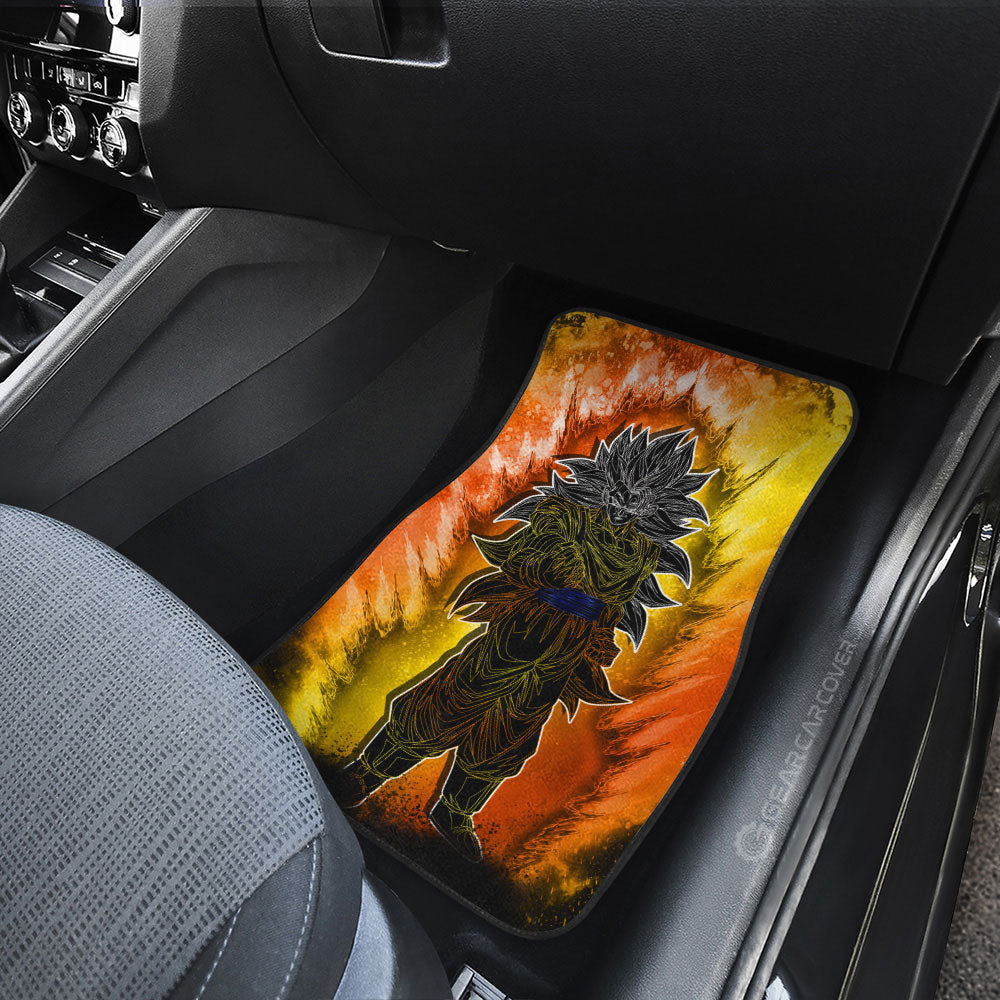 Goku SSJ Car Floor Mats Custom Anime Car Accessories - Gearcarcover - 3