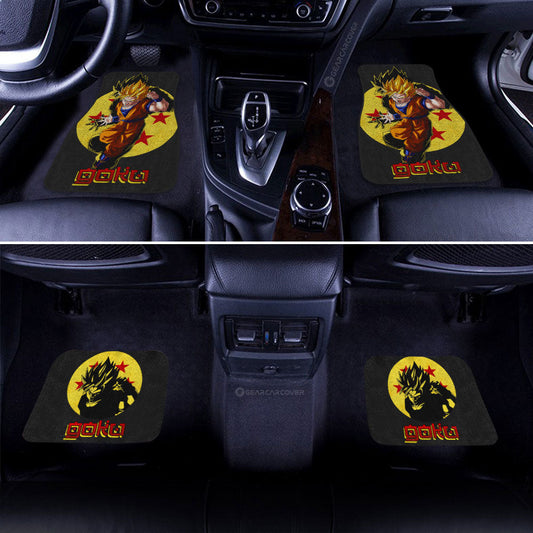 Goku SSJ Car Floor Mats Custom Car Accessories - Gearcarcover - 2