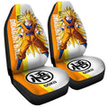 Goku SSJ Car Seat Covers Custom Car Accessories For Fans - Gearcarcover - 3
