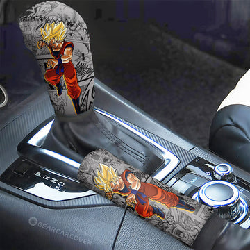 Goku SSJ Car Shift Knobs Cover Set Collection - Gearcarcover - 1