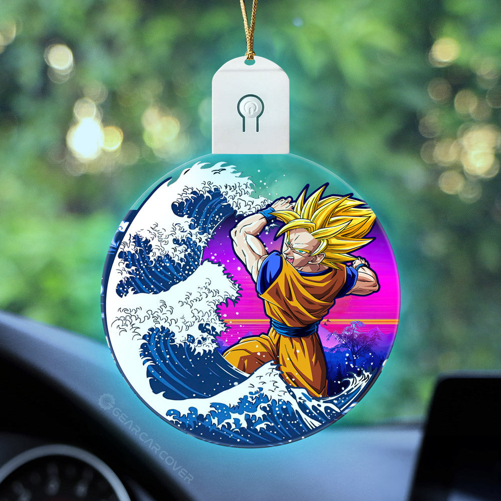 Goku SSJ Led Ornament Custom Car Decorations - Gearcarcover - 2
