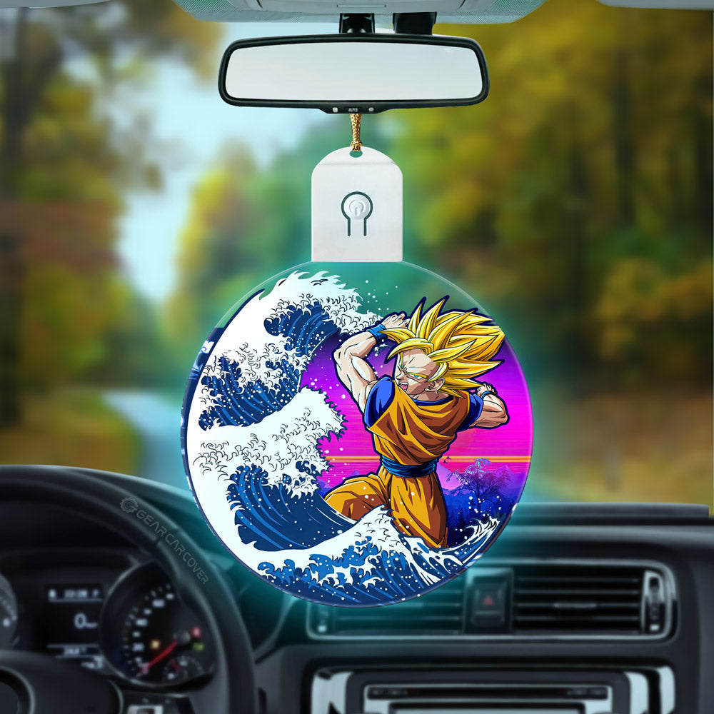 Goku SSJ Led Ornament Custom Car Decorations - Gearcarcover - 3