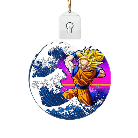 Goku SSJ Led Ornament Custom Car Decorations - Gearcarcover - 1