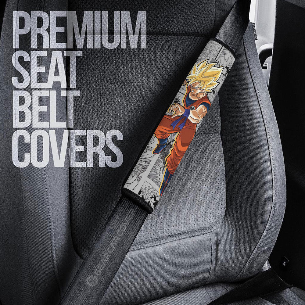 Goku SSJ Seat Belt Covers Collection - Gearcarcover - 3