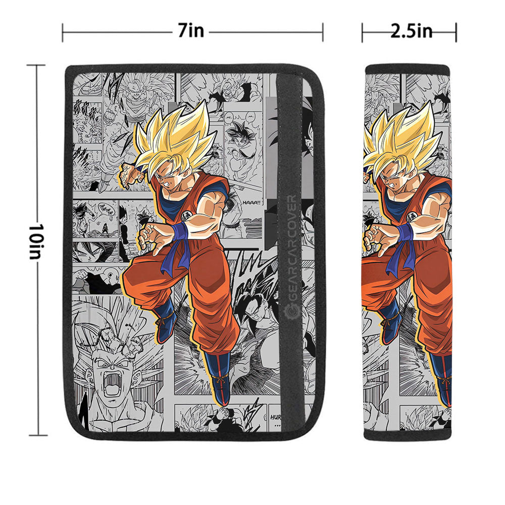 Goku SSJ Seat Belt Covers Collection - Gearcarcover - 1