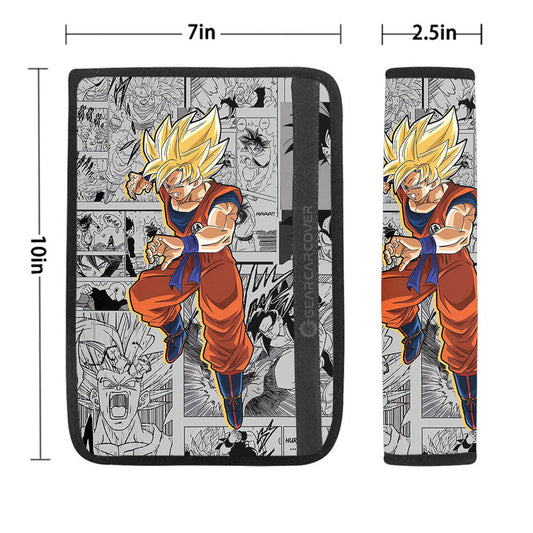 Goku SSJ Seat Belt Covers Collection - Gearcarcover - 1