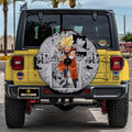 Goku SSJ Spare Tire Covers Camera Hole Collection - Gearcarcover - 2