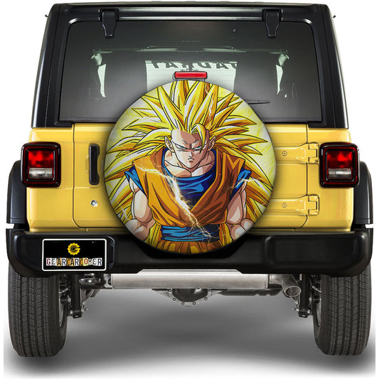 Goku SSJ Spare Tire Covers Custom Car Accessories - Gearcarcover - 1