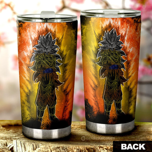 Goku SSJ Tumbler Cup Custom Anime Car Accessories - Gearcarcover - 2