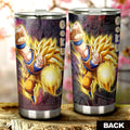 Goku SSJ Tumbler Cup Custom Car Accessories Galaxy Style - Gearcarcover - 3