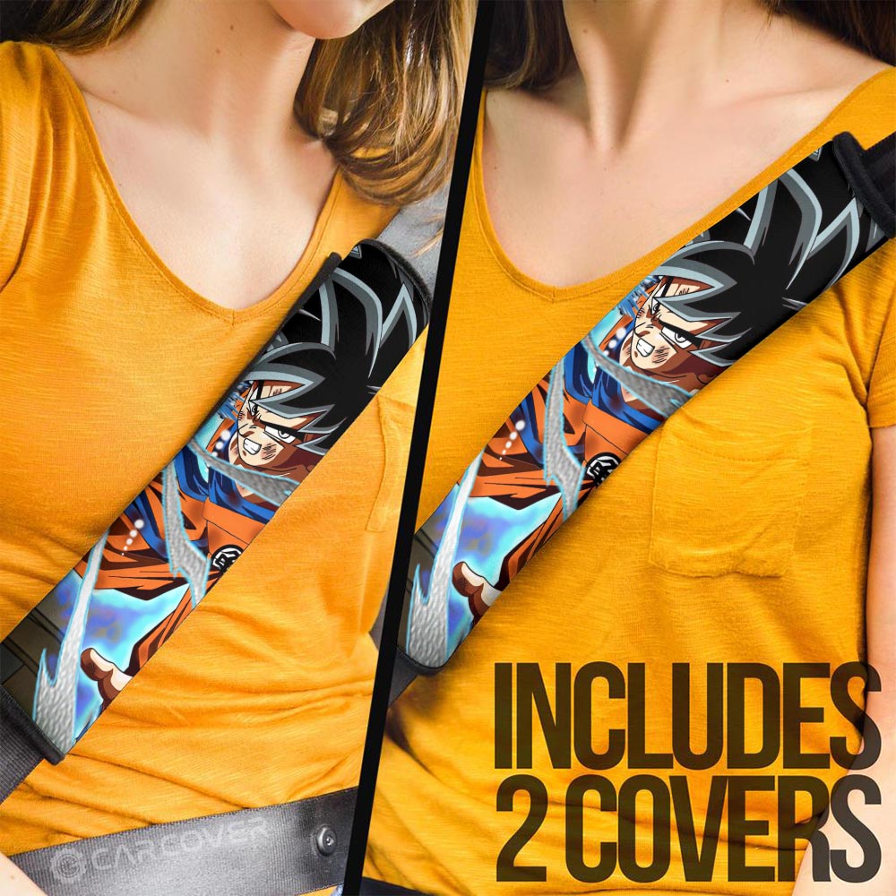 Goku Seat Belt Covers Custom Car Accessoriess - Gearcarcover - 3