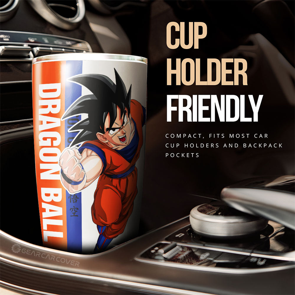 Goku Tumbler Cup Custom Car Accessories For Fans - Gearcarcover - 2