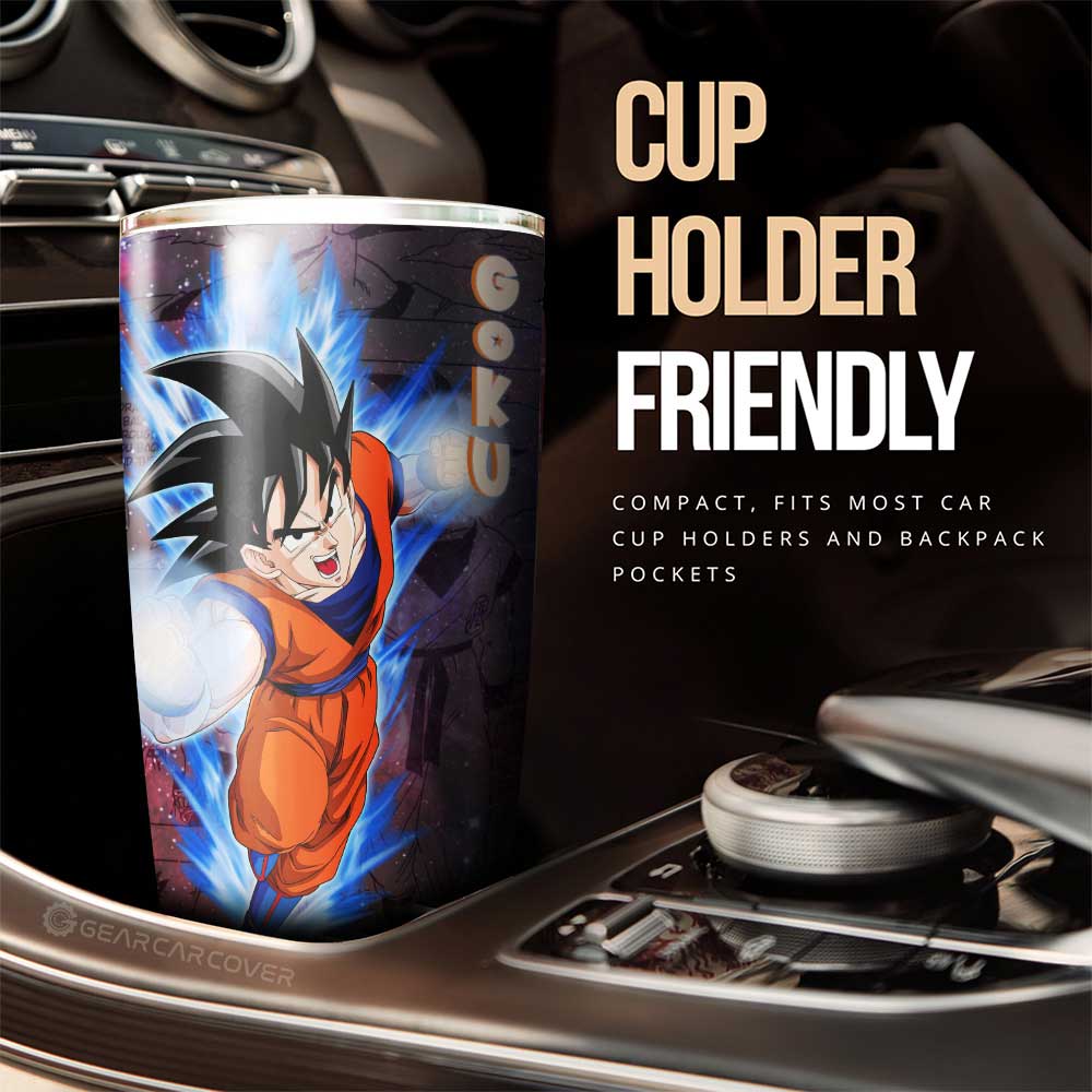 Goku Tumbler Cup Custom Car Accessories Galaxy Style - Gearcarcover - 2