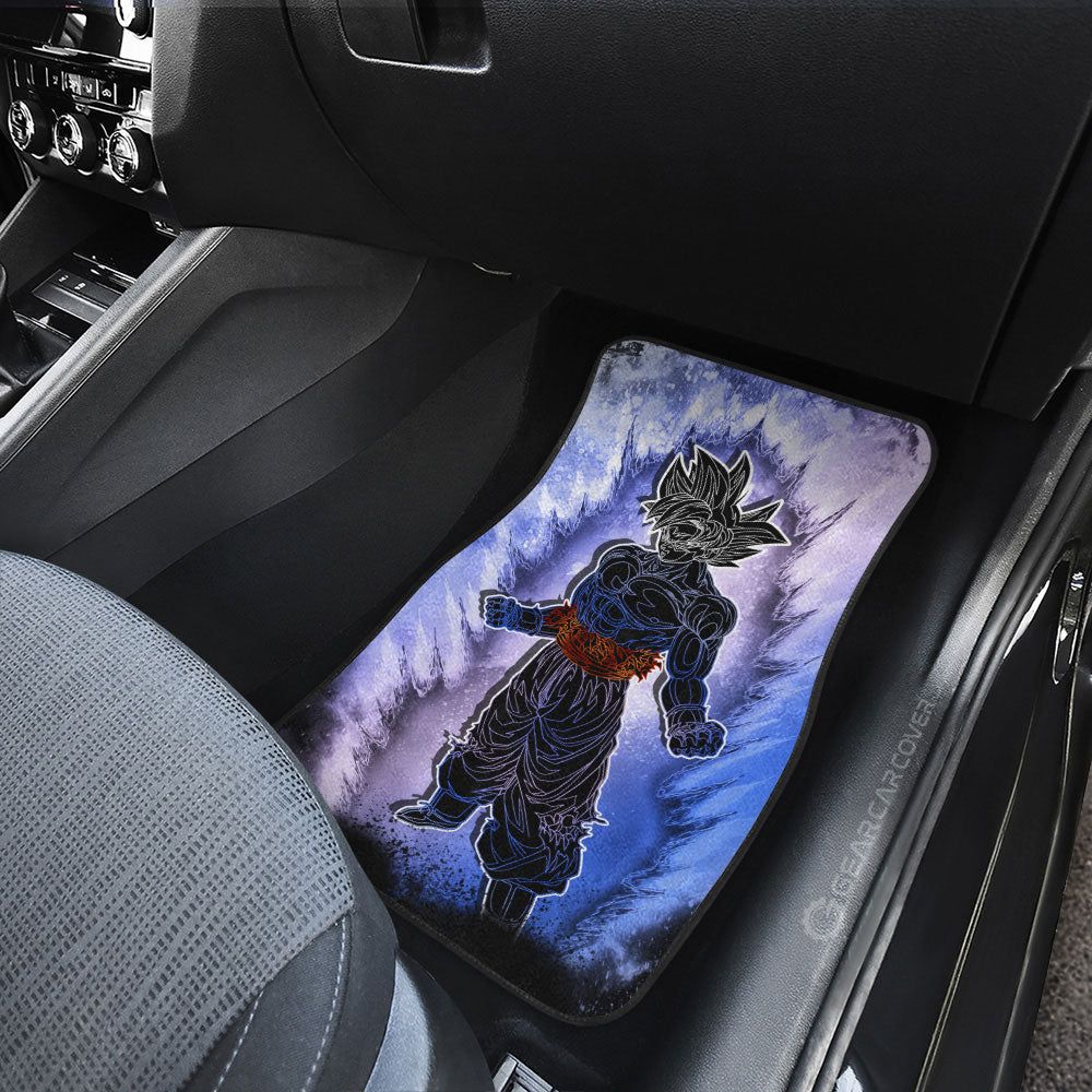 Goku Ultra Instinct Car Floor Mats Custom Anime Car Accessories - Gearcarcover - 3