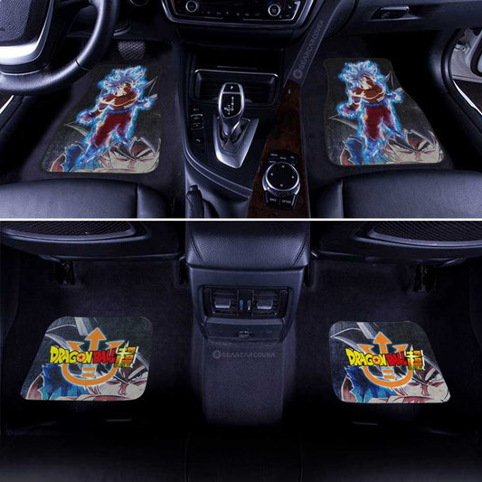 Goku Ultra Instinct Car Floor Mats Custom Car Accessories - Gearcarcover - 2