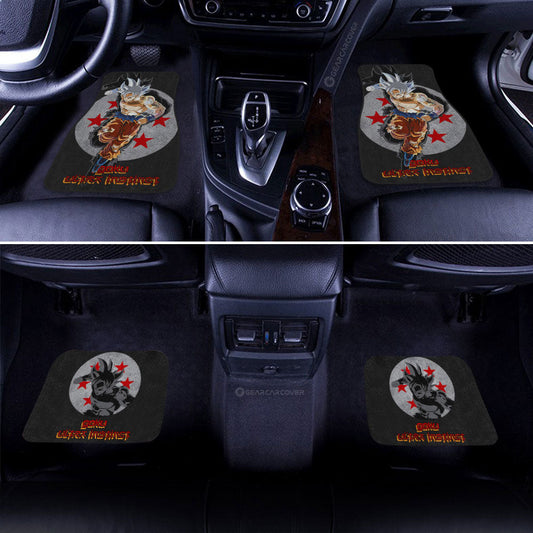 Goku Ultra Instinct Car Floor Mats Custom Car Accessories - Gearcarcover - 2