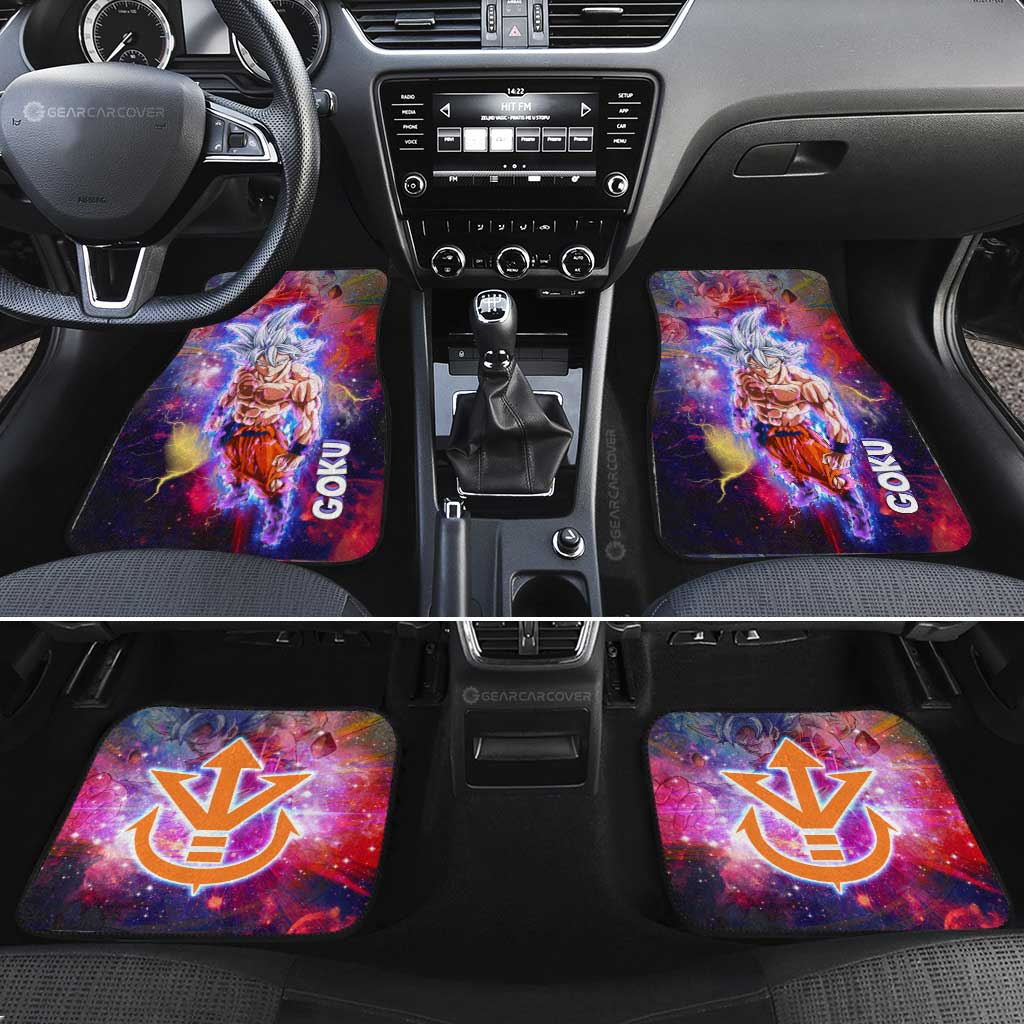 Goku Ultra Instinct Car Floor Mats Custom Car Accessories - Gearcarcover - 2