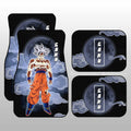 Goku Ultra Instinct Car Floor Mats Custom Car Accessories Perfect Gift For Fan - Gearcarcover - 1