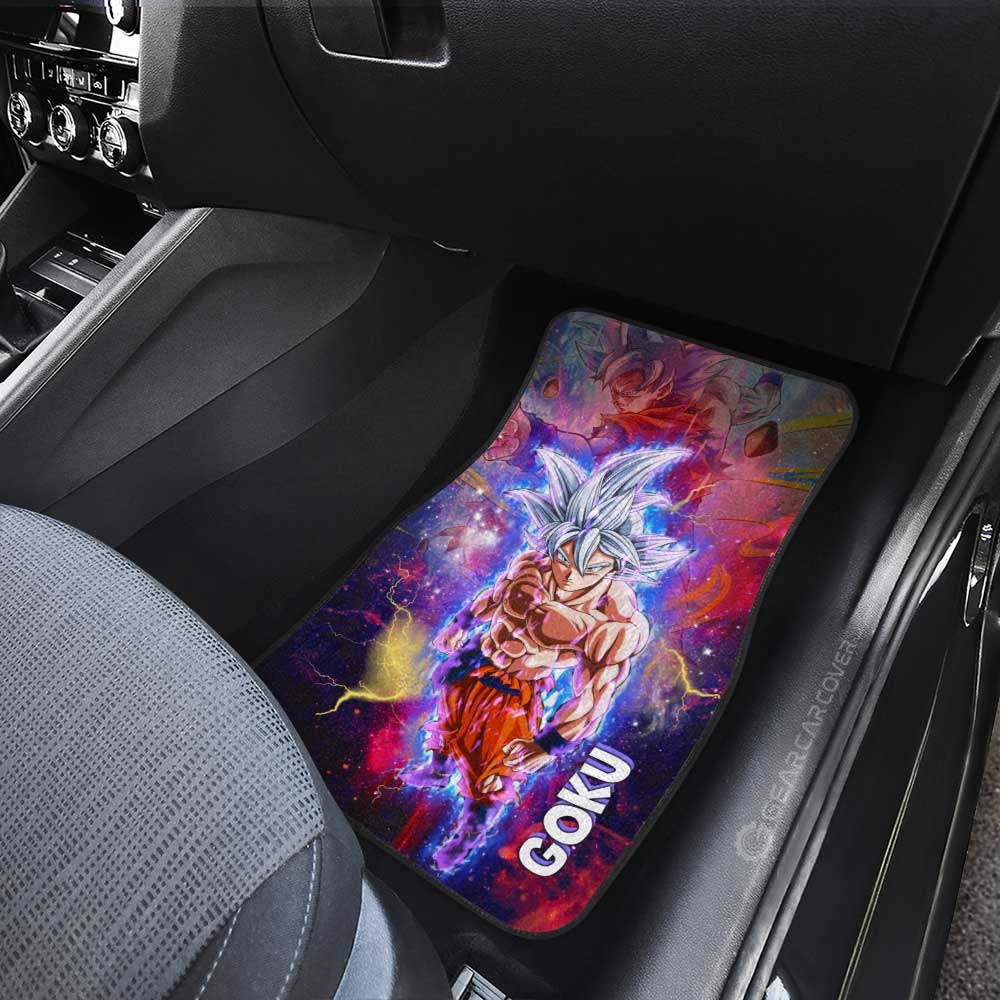 Goku Ultra Instinct Car Floor Mats Custom Dragon Ball Anime Car Accessories - Gearcarcover - 3