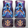 Goku Ultra Instinct Car Floor Mats Custom Galaxy Style Car Accessories - Gearcarcover - 2