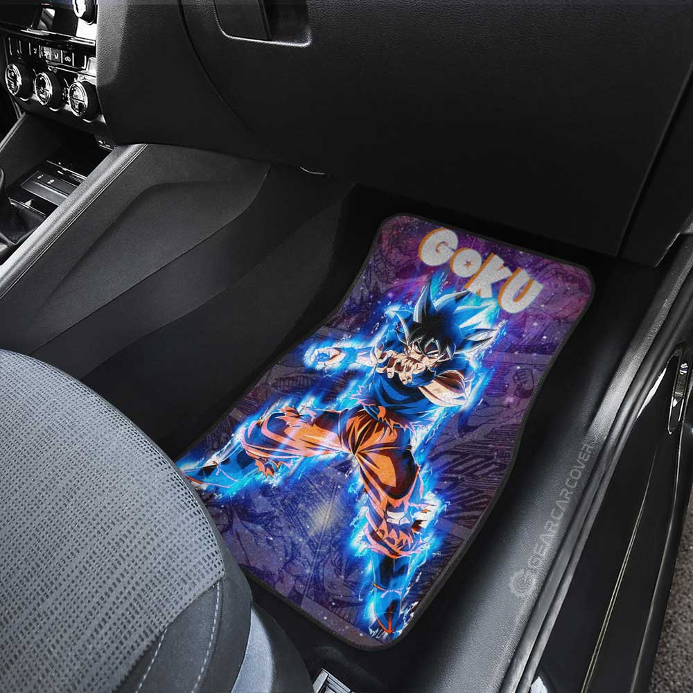 Goku Ultra Instinct Car Floor Mats Custom Galaxy Style Car Accessories - Gearcarcover - 4