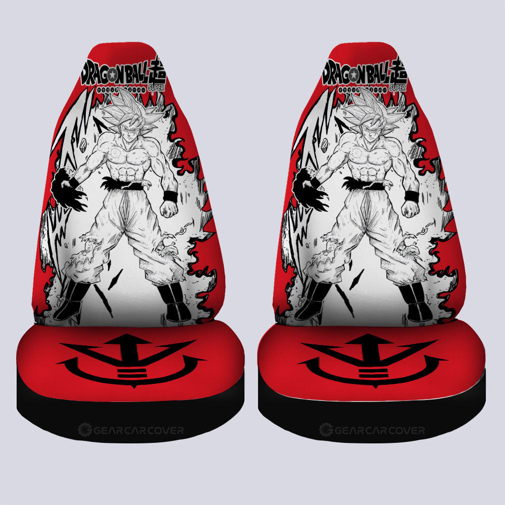 Goku Ultra Instinct Car Seat Covers Custom Car Accessories - Gearcarcover - 4