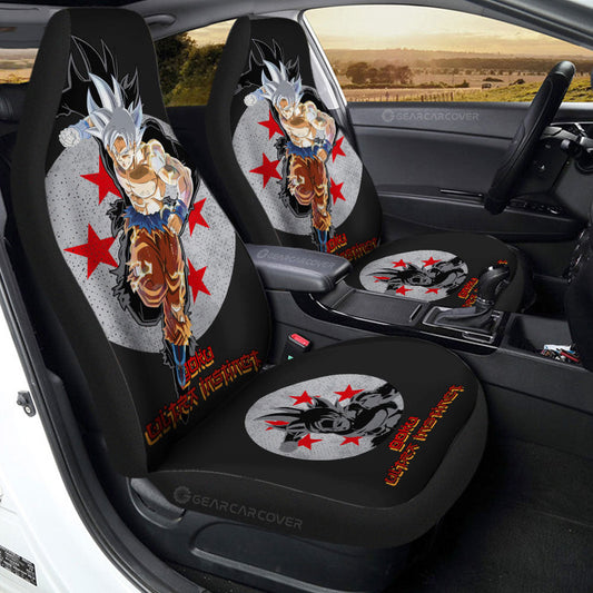 Goku Ultra Instinct Car Seat Covers Custom Car Accessories - Gearcarcover - 2