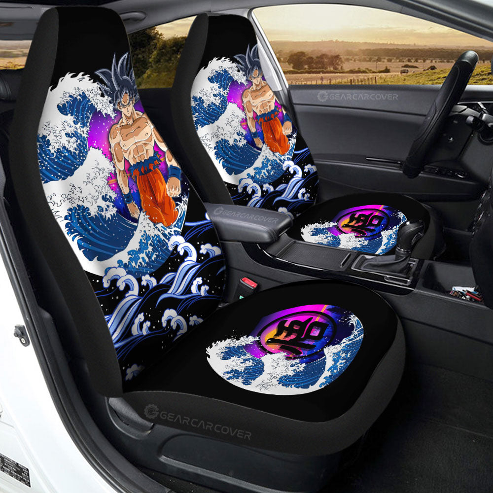 Goku Ultra Instinct Car Seat Covers Custom Car Interior Accessories - Gearcarcover - 2