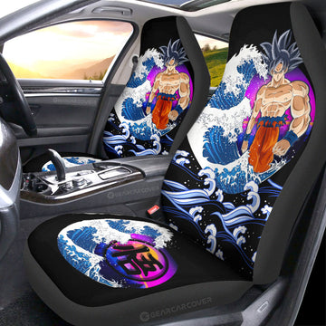 Goku Ultra Instinct Car Seat Covers Custom Car Interior Accessories - Gearcarcover - 1