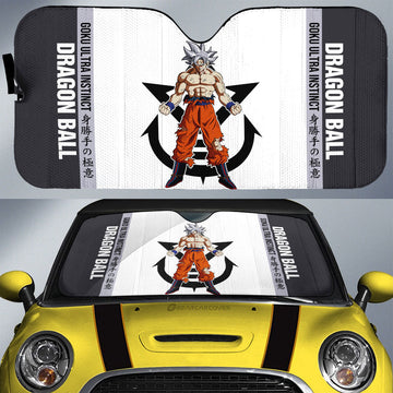 Goku Ultra Instinct Car Sunshade Custom Car Accessories For Fans - Gearcarcover - 1