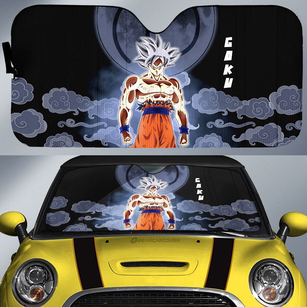 Goku Ultra Instinct Car Sunshade Custom Car Accessories - Gearcarcover - 1