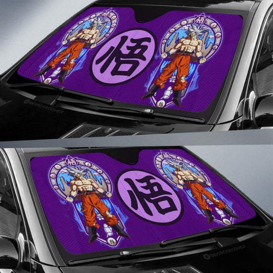 Goku Ultra Instinct Car Sunshade Custom Car Interior Accessories - Gearcarcover - 2