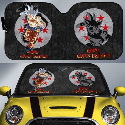 Goku Ultra Instinct Car Sunshade Custom Car Interior Accessories - Gearcarcover - 1