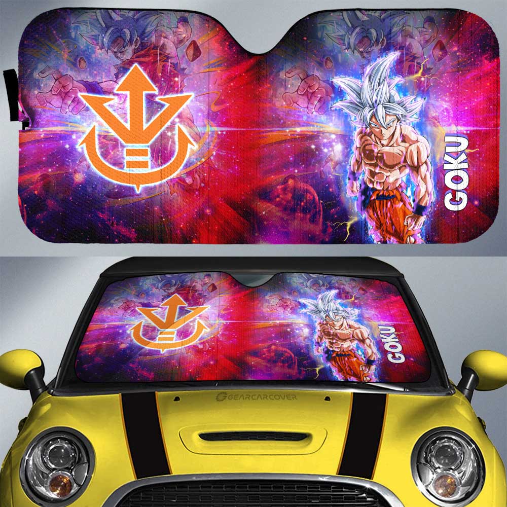 Goku Ultra Instinct Car Sunshade Custom Dragon Ball Anime Car Accessories - Gearcarcover - 1