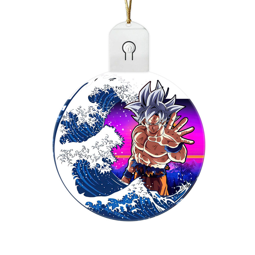 Goku Ultra Instinct Led Ornament Custom Car Decorations - Gearcarcover - 1