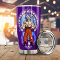 Goku Ultra Instinct Tumbler Cup Custom Car Interior Accessories - Gearcarcover - 1