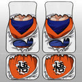 Goku Uniform Car Floor Mats Custom - Gearcarcover - 1