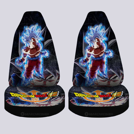 Goku Untra Instinct Car Seat Covers Custom Car Accessories - Gearcarcover - 1