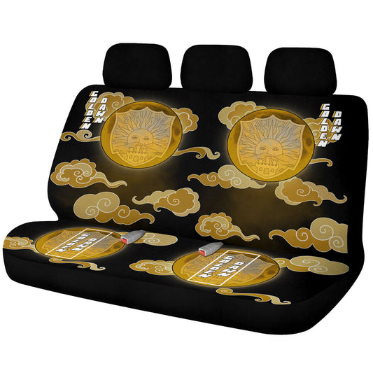 Golden Dawn Car Back Seat Covers Custom Car Accessories - Gearcarcover - 1