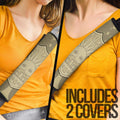 Golden Dawn Seat Belt Covers Custom Car Accessories - Gearcarcover - 3